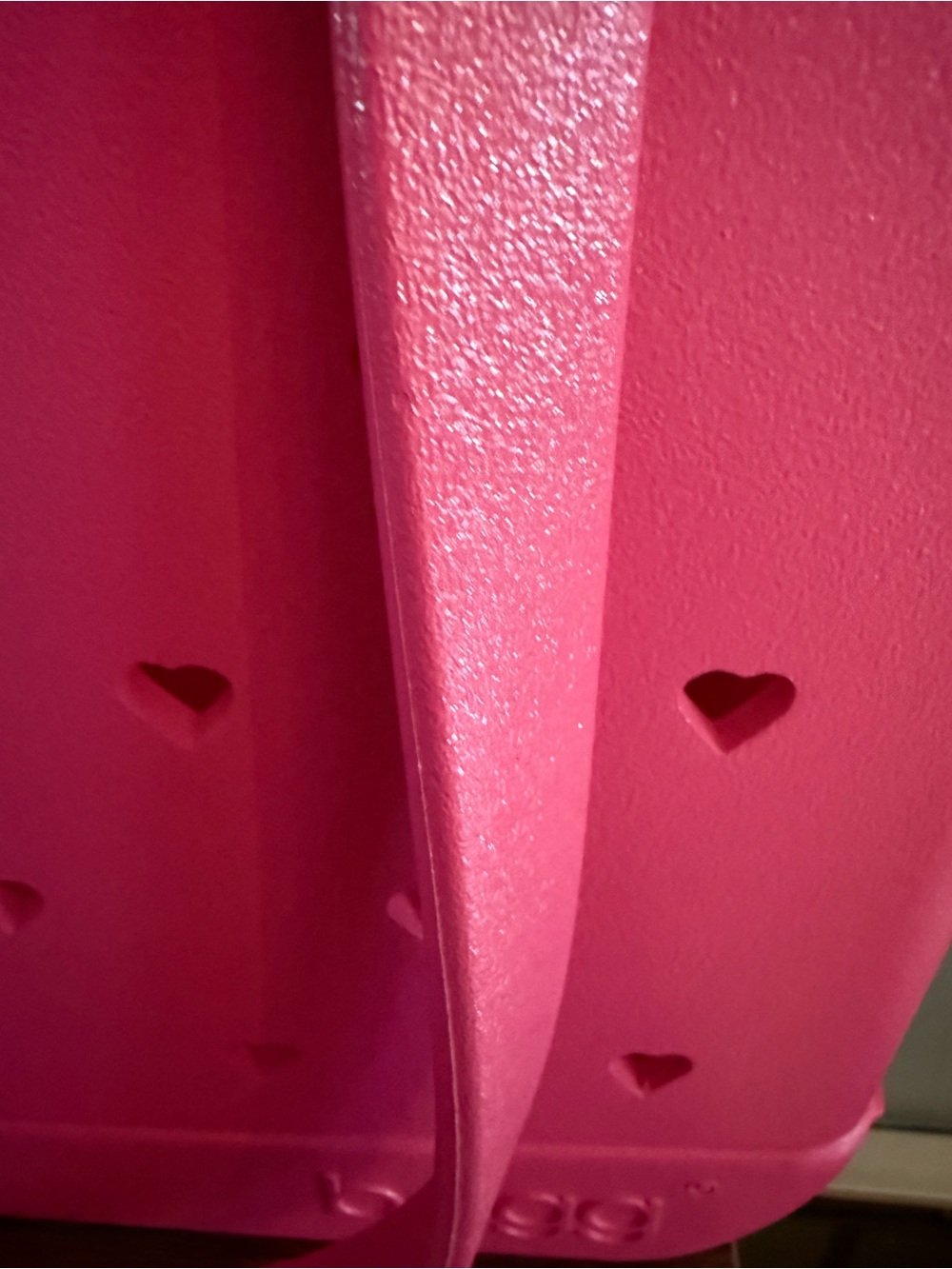 BABY BOGG BAG Pink Heart-Cutout Tote with Matching Bevy - Picture 4 of 5